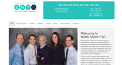 Desktop Screenshot of northshoreent.com